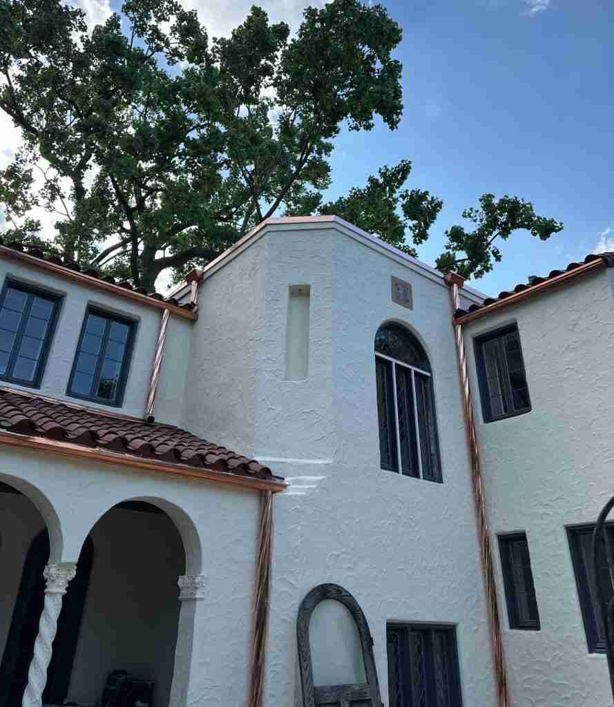 Tile roof restoration project by Salvo Architectural Roofing